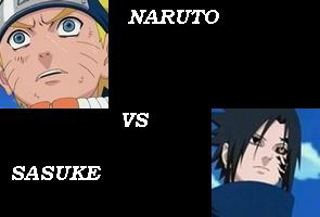 naruto VS sasuke